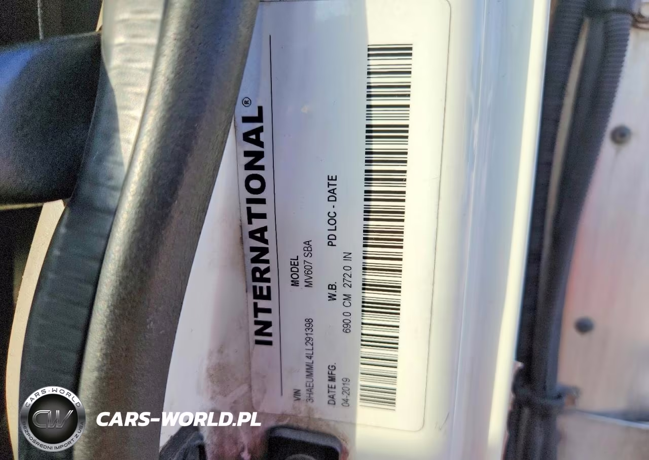 2020 International Mv607 - Refrigerated Box Truck VIN:3HAEUMML4LL291398 - 13