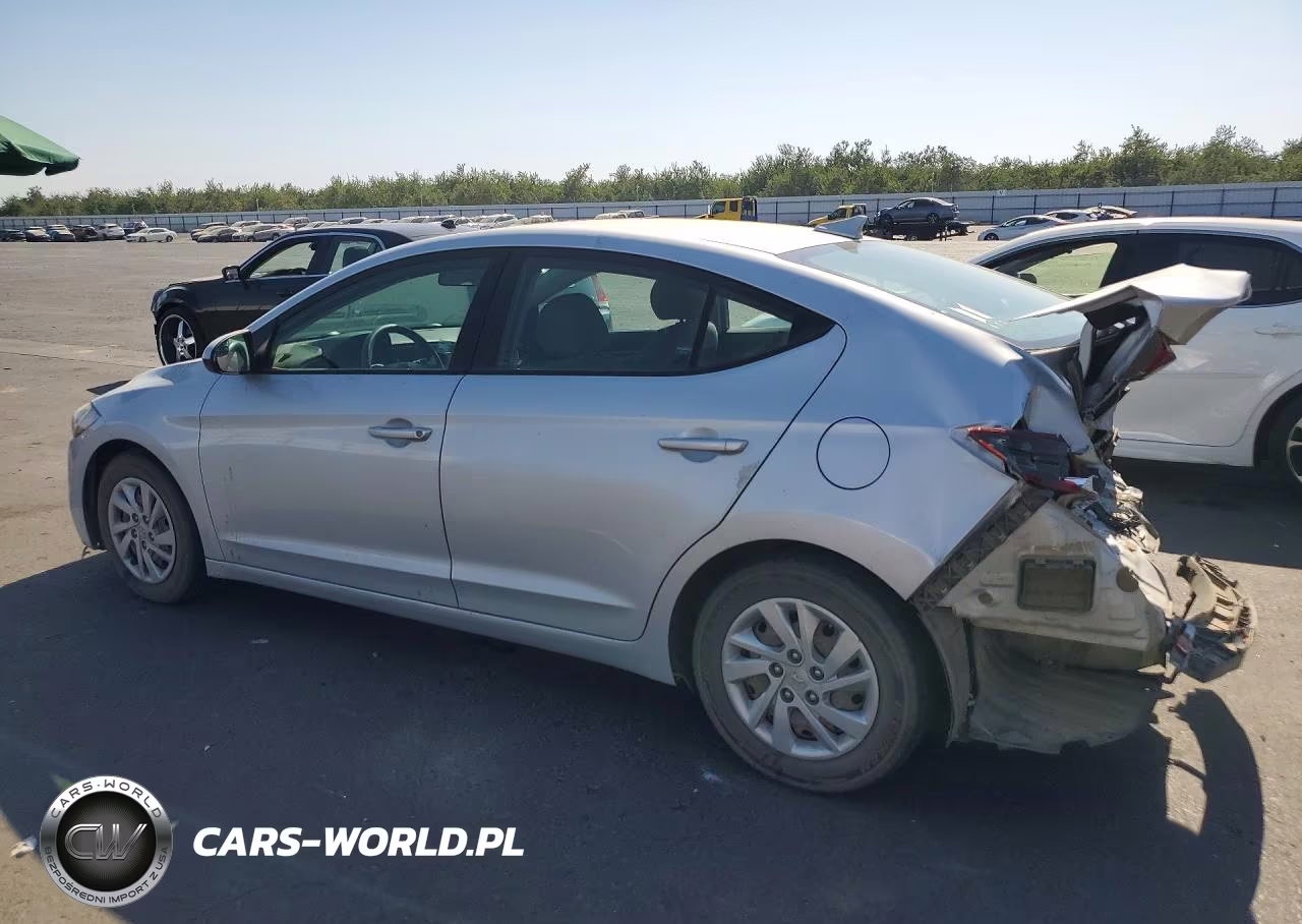 2017 Hyundai Elantra Se VIN:KMHD74LFXHU085188 - 2