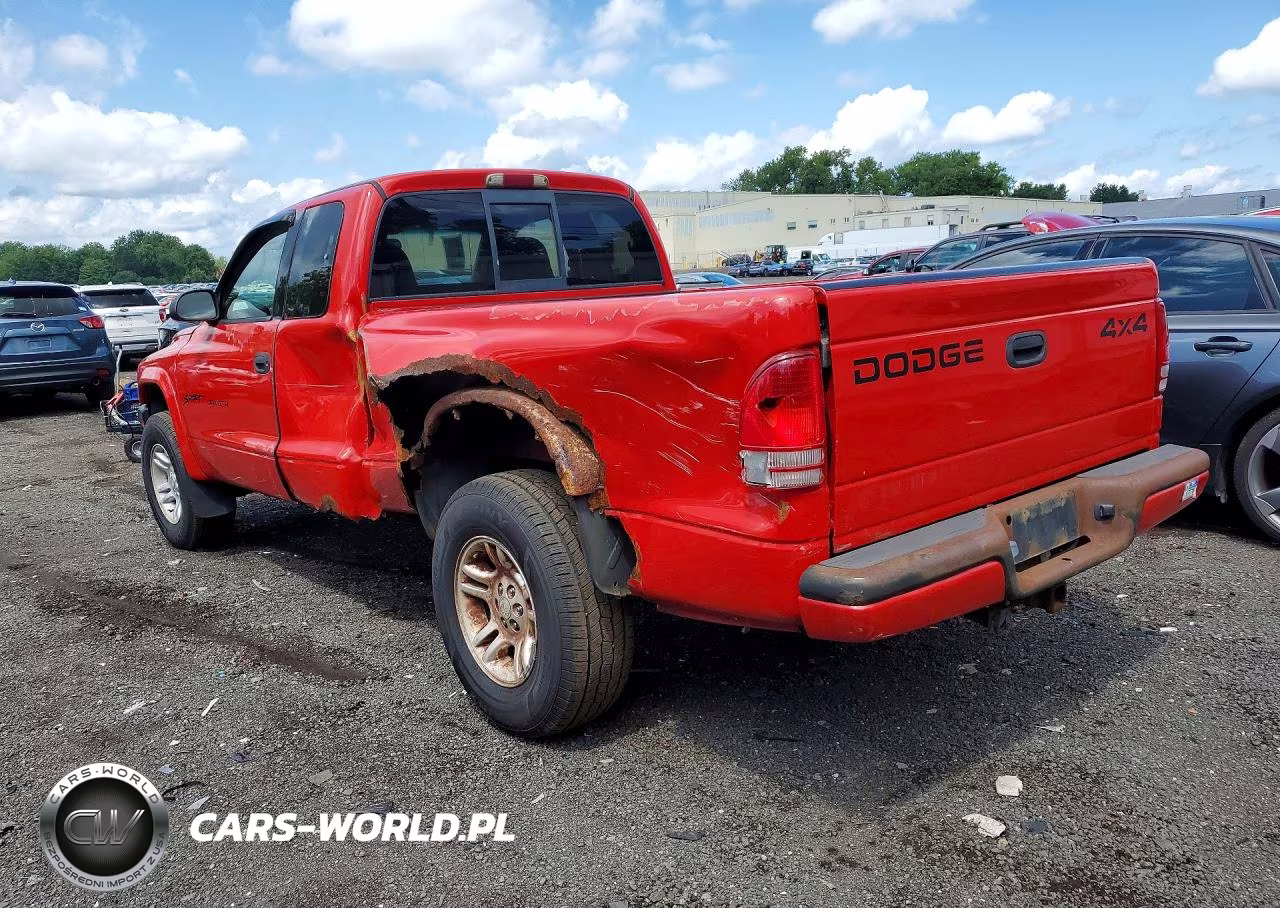 2001 Dodge Dakota VIN:1B7GG22N71S132032 - 2