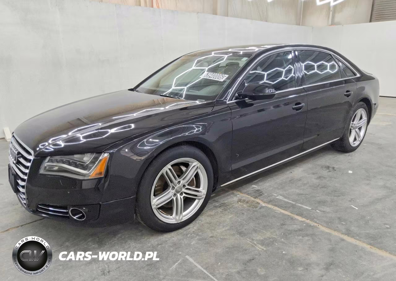 2013 Audi A8 L Quattro VIN:WAURGAFD8DN027150 - 1