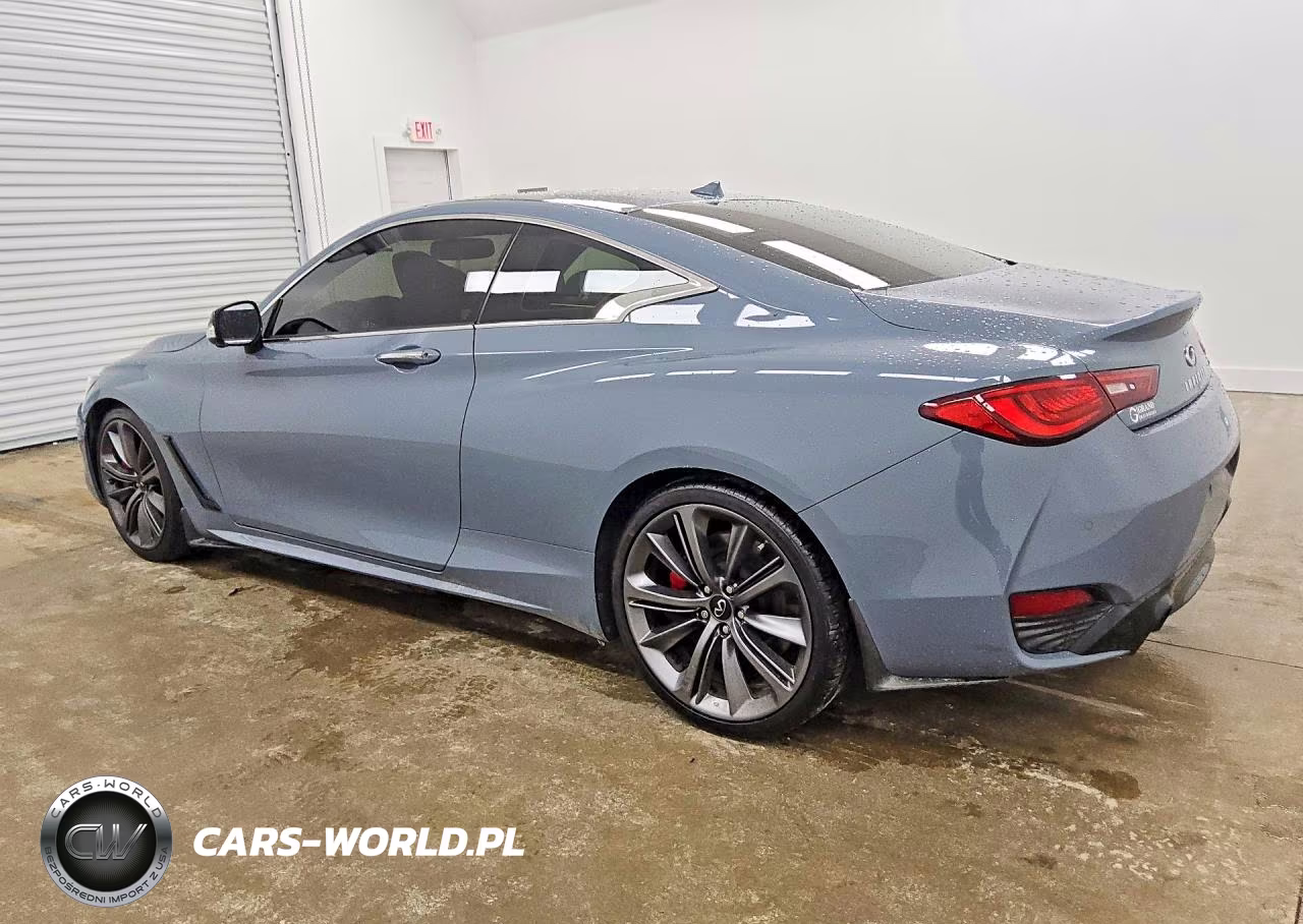 2020 Infiniti Q60 Red Sport 400 VIN:JN1FV7EK4LM400240 - 2