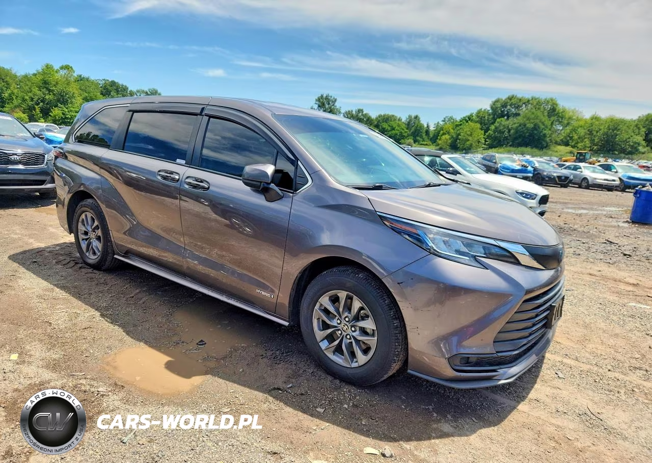 2021 Toyota Sienna Le VIN:5TDKRKEC3MS048043 - 4