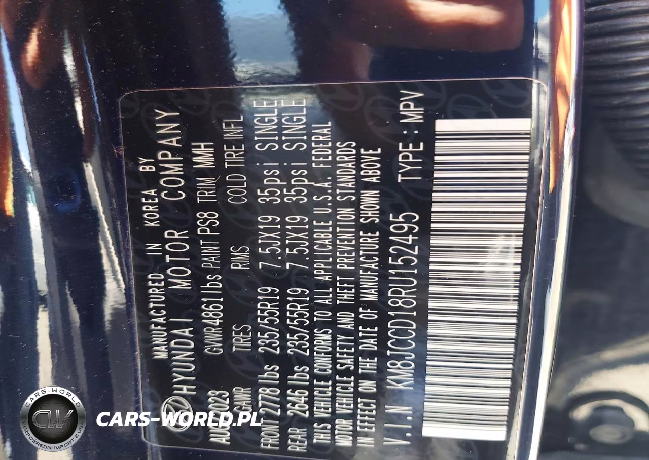 2024 Hyundai Tucson Sel Convenience VIN:KM8JCCD18RU152495 - 14