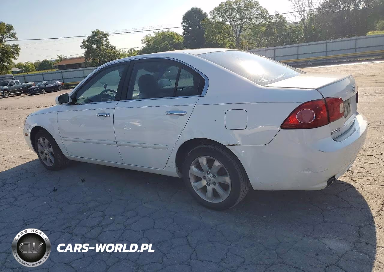 2006 Kia Optima Lx VIN:KNAGE124665022549 - 2