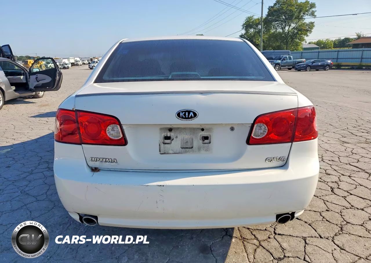 2006 Kia Optima Lx VIN:KNAGE124665022549 - 6