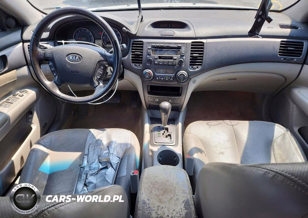 2006 Kia Optima Lx VIN:KNAGE124665022549 - 8