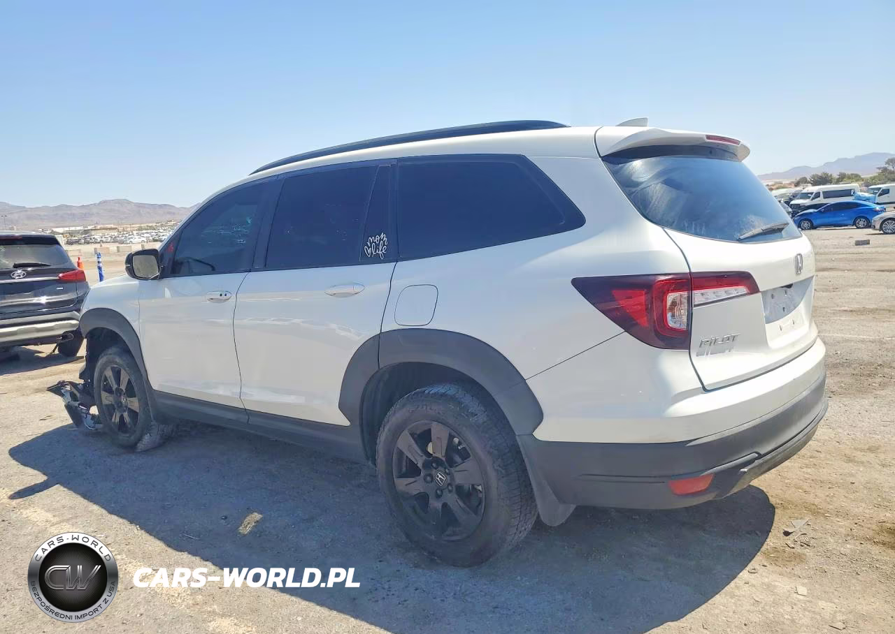 2022 Honda Pilot Trailsport VIN:5FNYF6H82NB021780 - 2