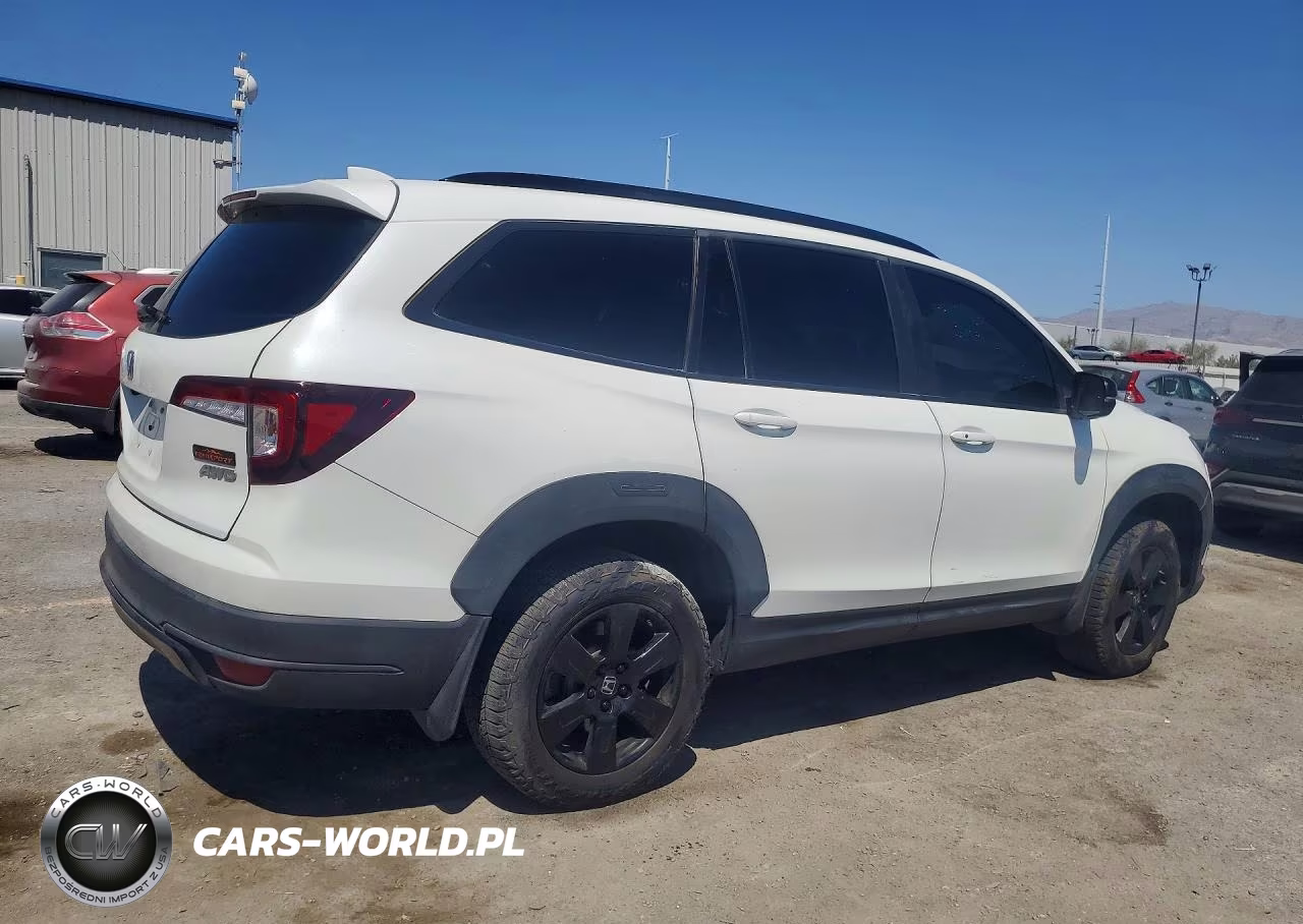 2022 Honda Pilot Trailsport VIN:5FNYF6H82NB021780 - 3