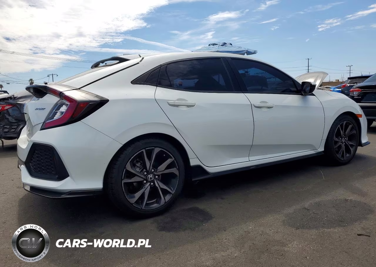 2018 Honda Civic Sport VIN:SHHFK7H42JU412121 - 3