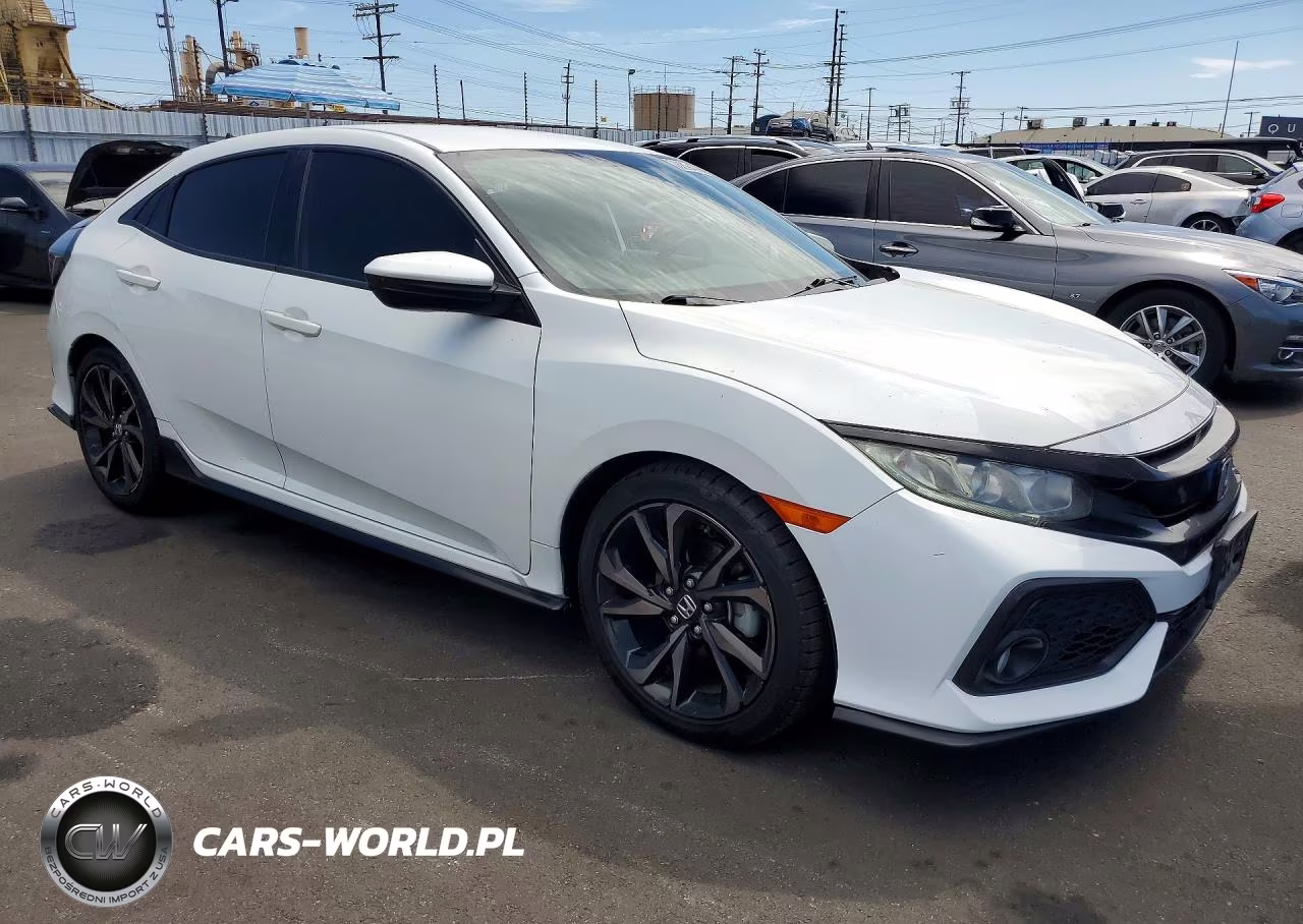 2018 Honda Civic Sport VIN:SHHFK7H42JU412121 - 4