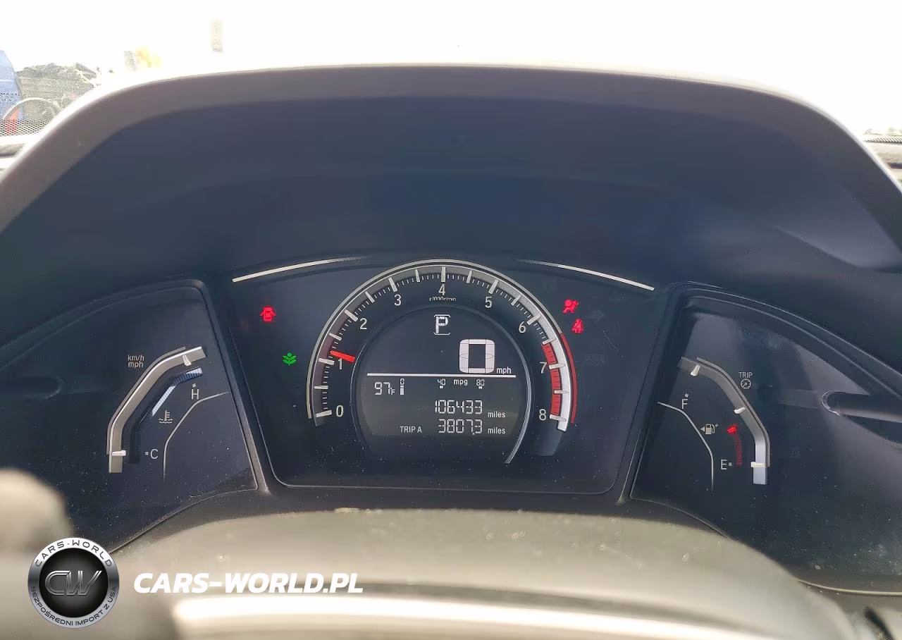 2018 Honda Civic Sport VIN:SHHFK7H42JU412121 - 9