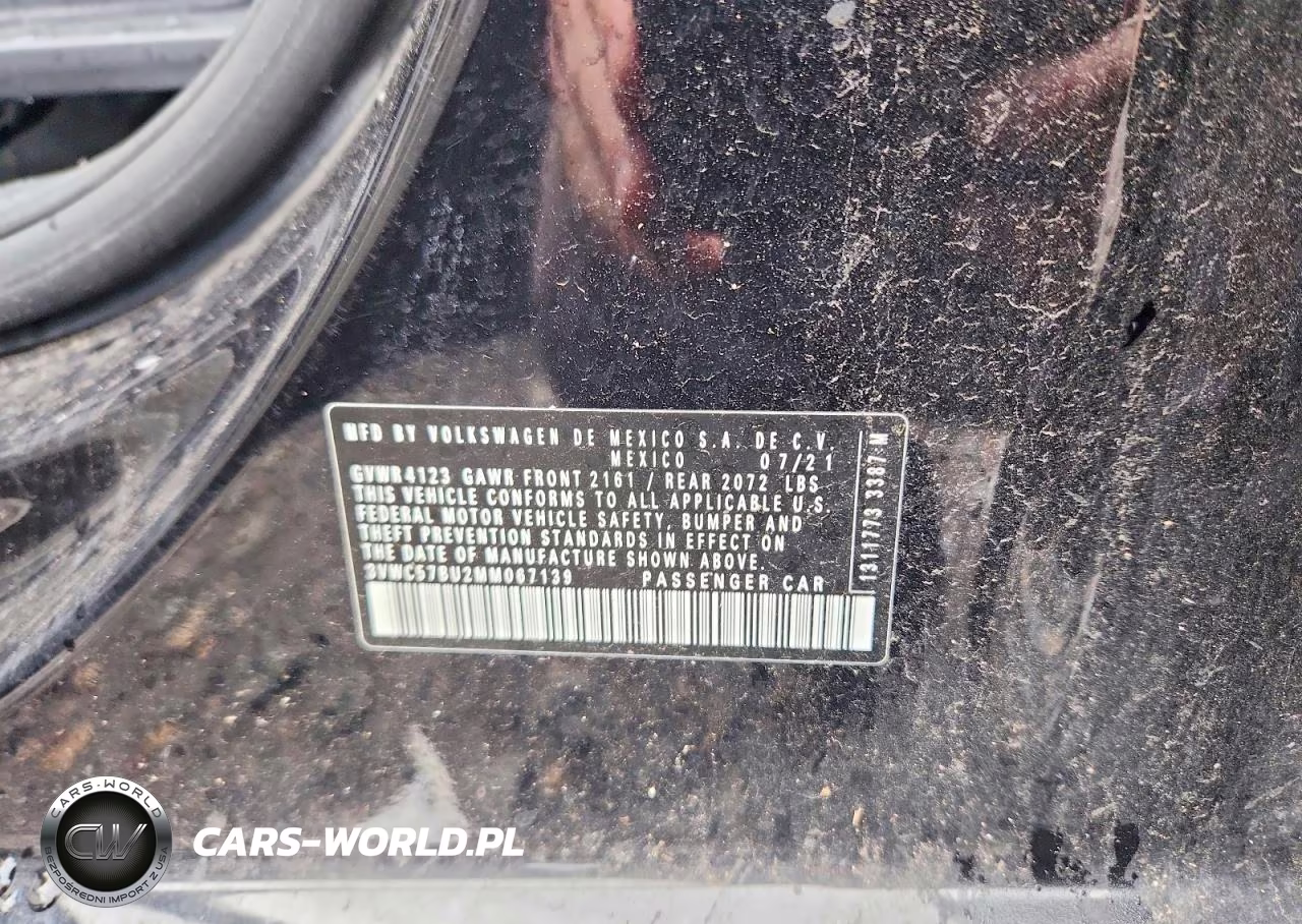 2021 Volkswagen Jetta S VIN:3VWC57BU2MM067139 - 12