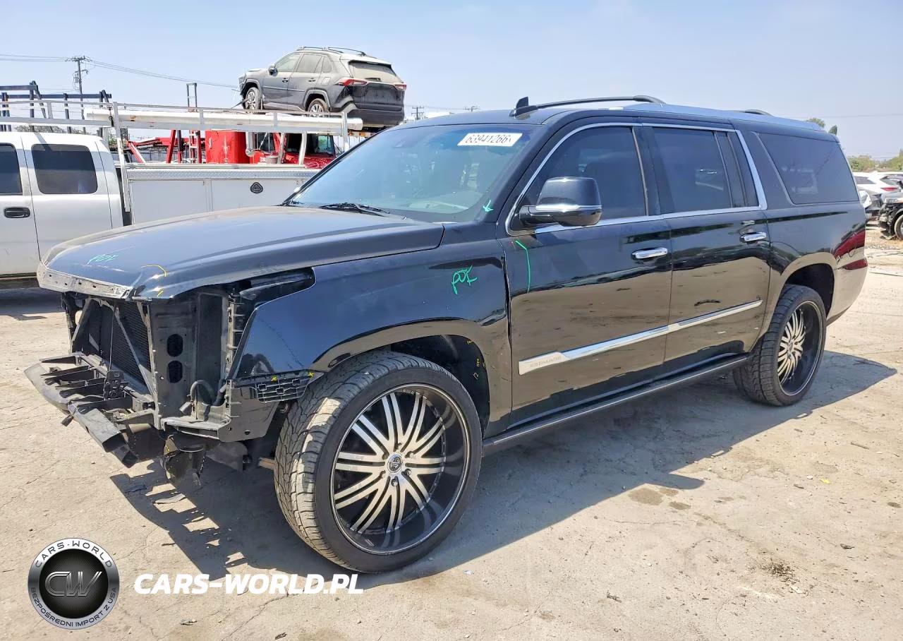 2016 Cadillac Escalade Esv Platinum VIN:1GYS4KKJXGR123531 - 1