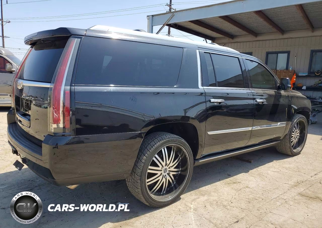 2016 Cadillac Escalade Esv Platinum VIN:1GYS4KKJXGR123531 - 3