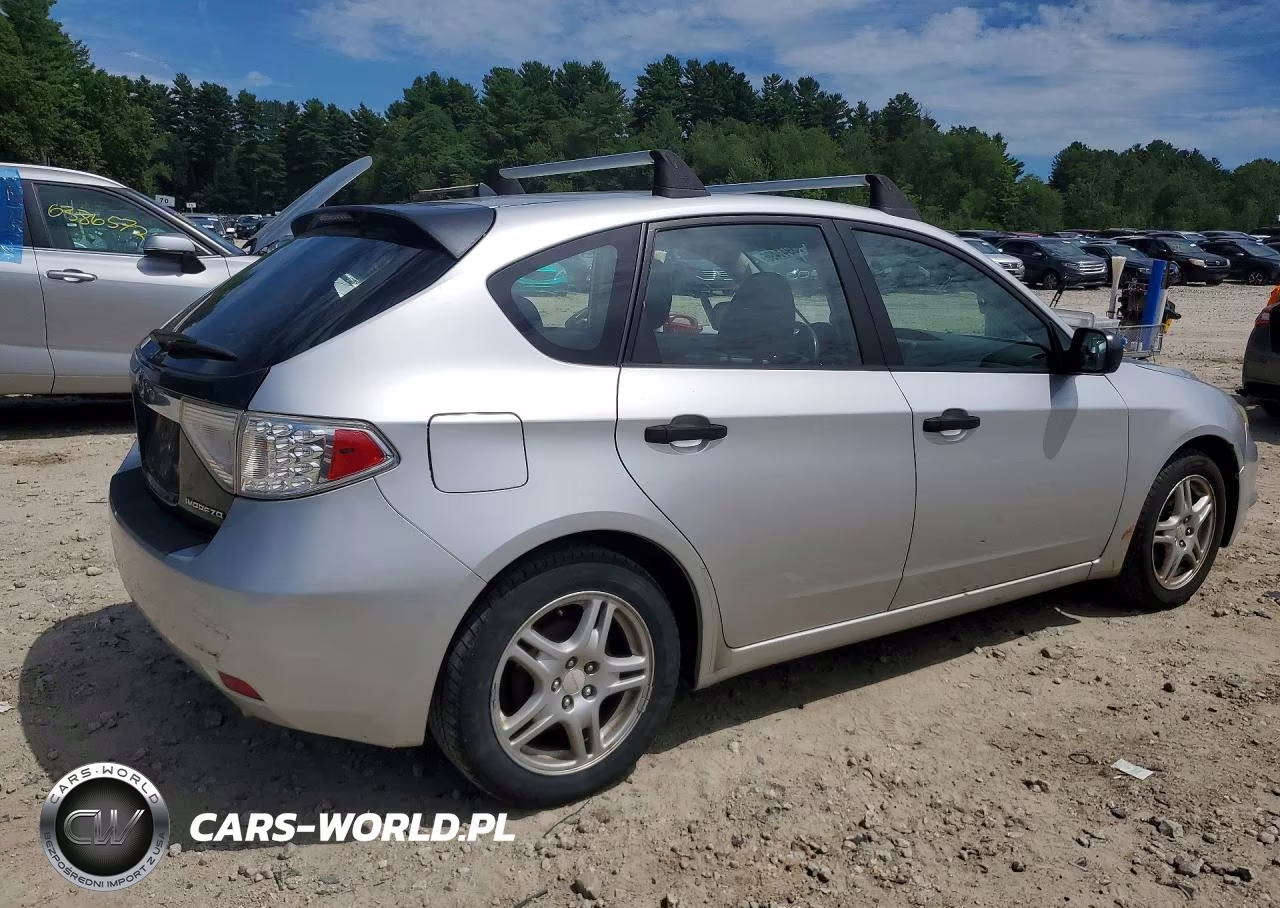 2008 Subaru Impreza 2.5I VIN:JF1GH61698H838172 - 3
