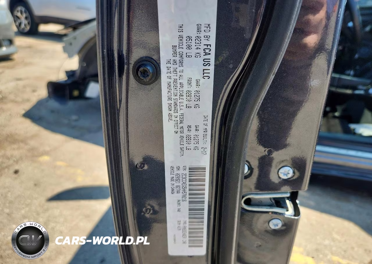 2017 Chrysler 300C VIN:2C3CCAEG5HH570216 - 12