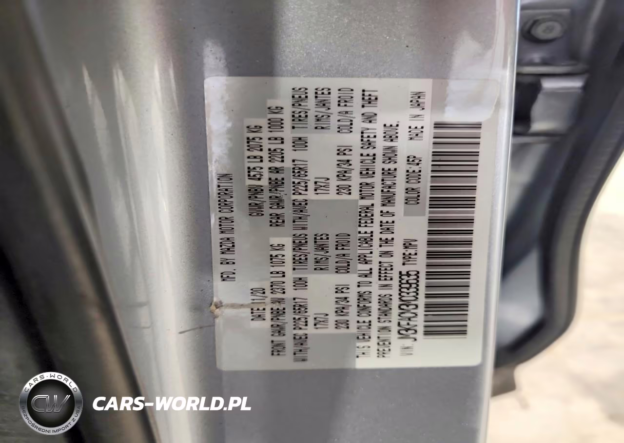 2021 Mazda Cx-5 Touring VIN:JM3KFACM3M0339635 - 13