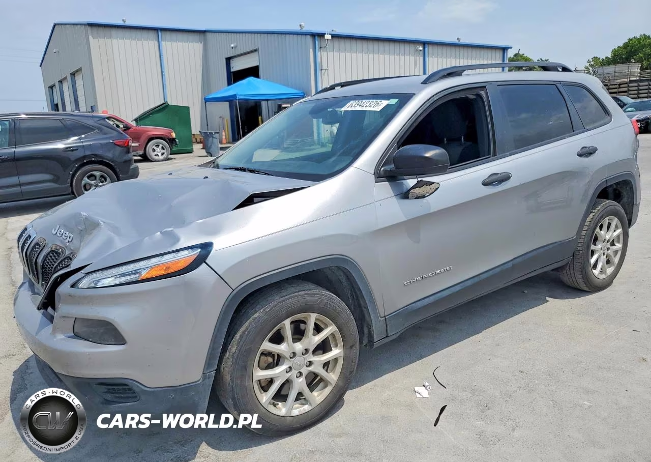 2017 Jeep Cherokee Sport VIN:1C4PJLAB1HW640885 - 1