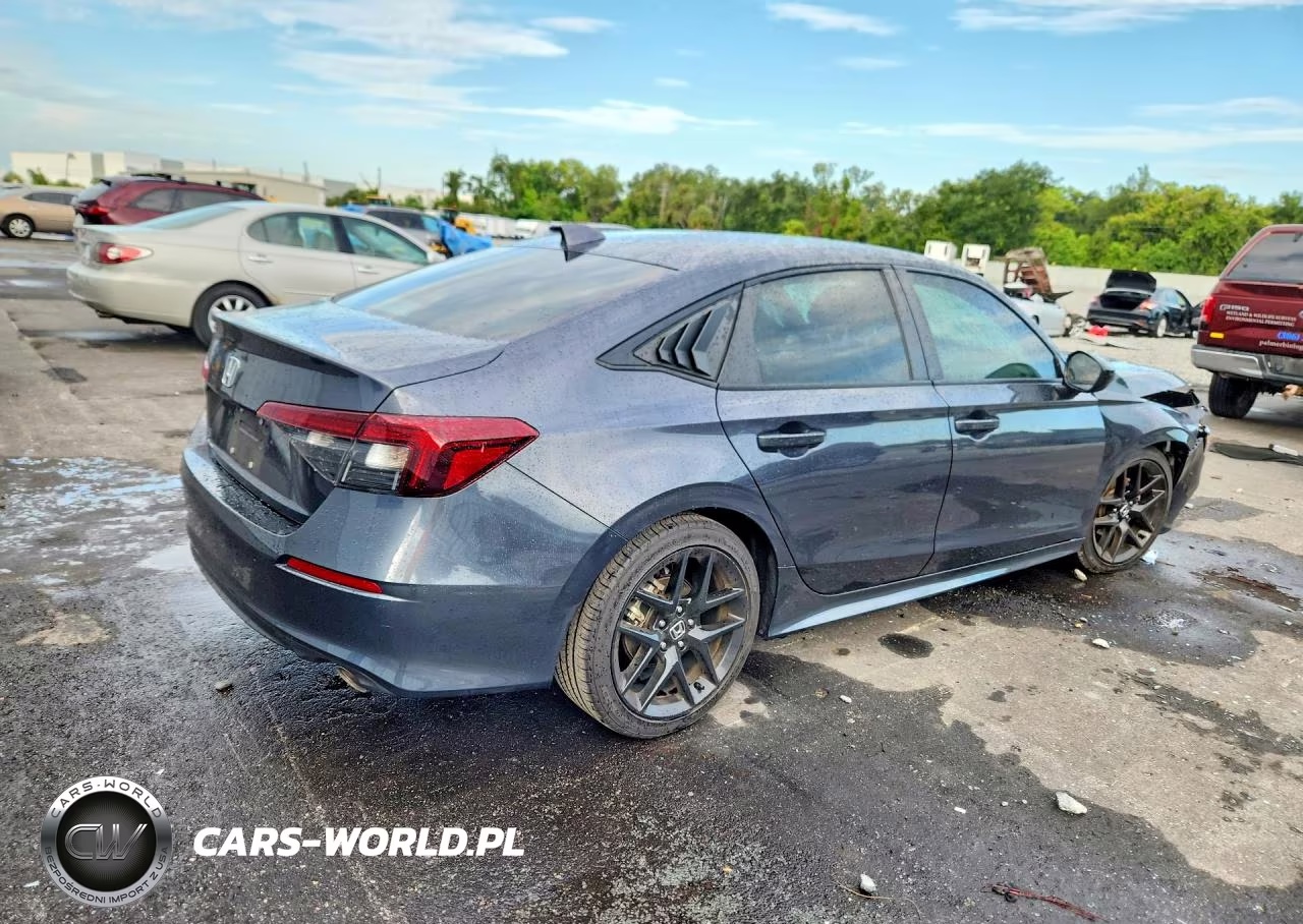 2025 Honda Civic Sport VIN:2HGFE2F57SH531786 - 3