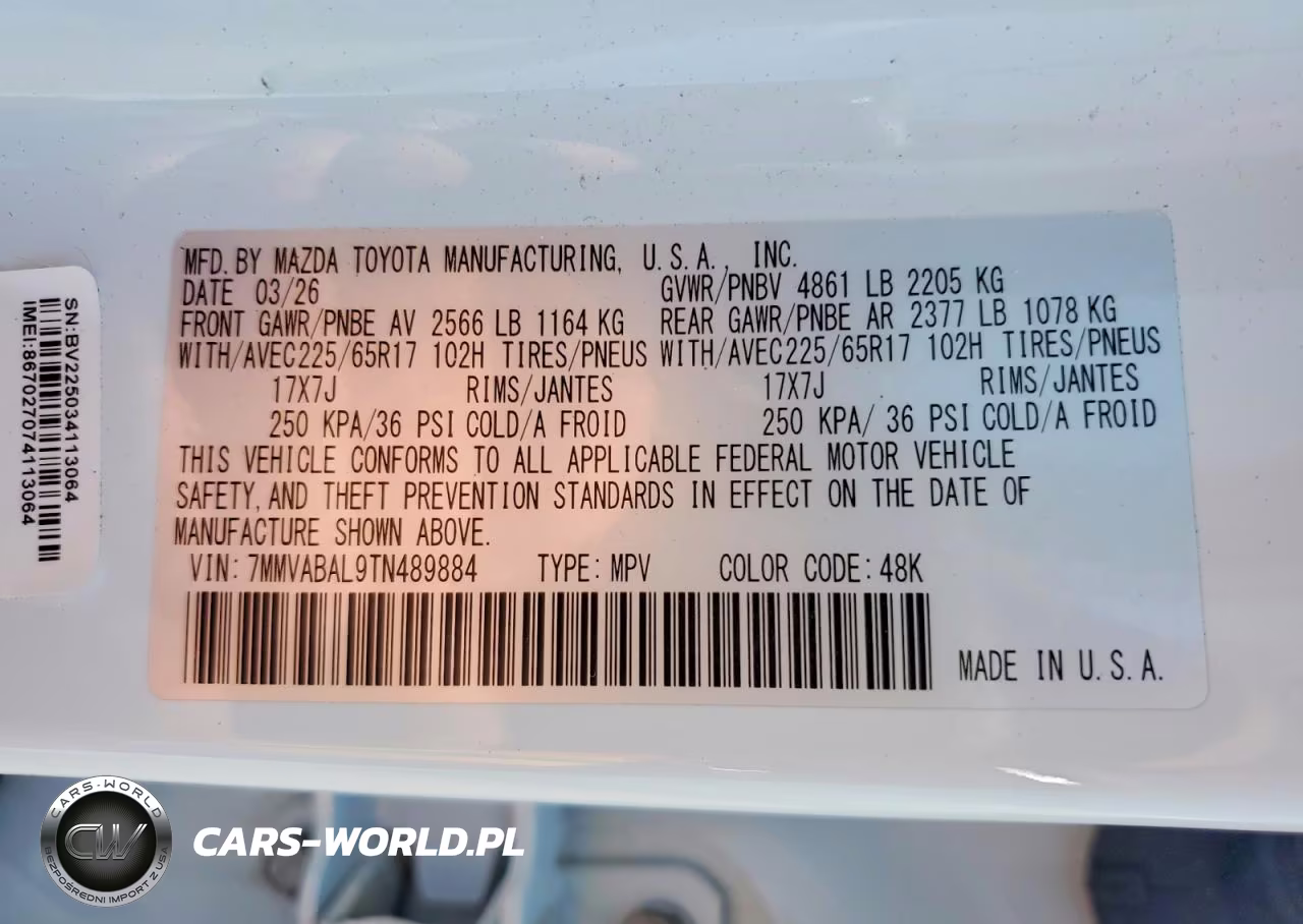 2026 Mazda Cx-50 Select VIN:7MMVABAL9TN489884 - 13