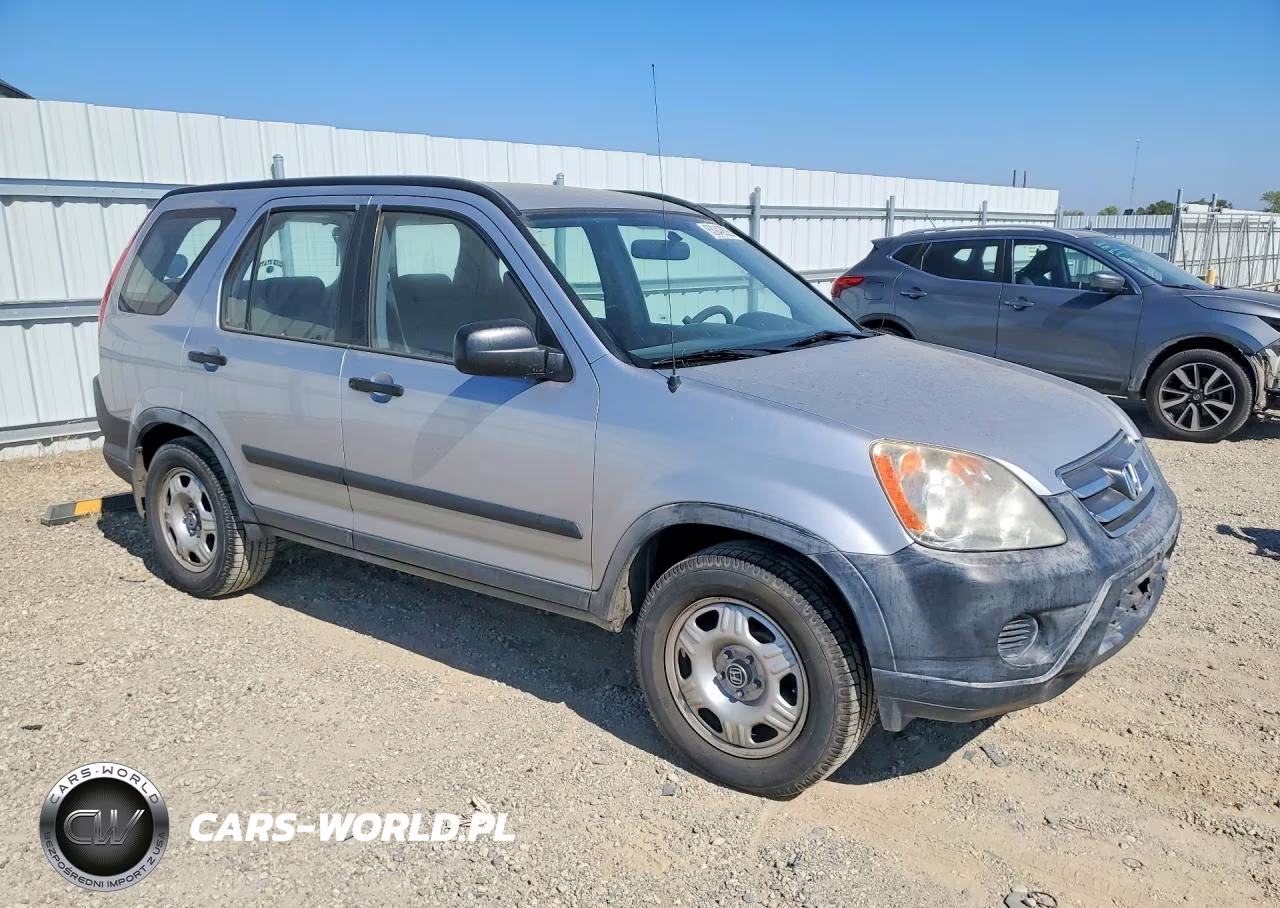 2005 Honda Cr-V Lx VIN:JHLRD68555C018632 - 4
