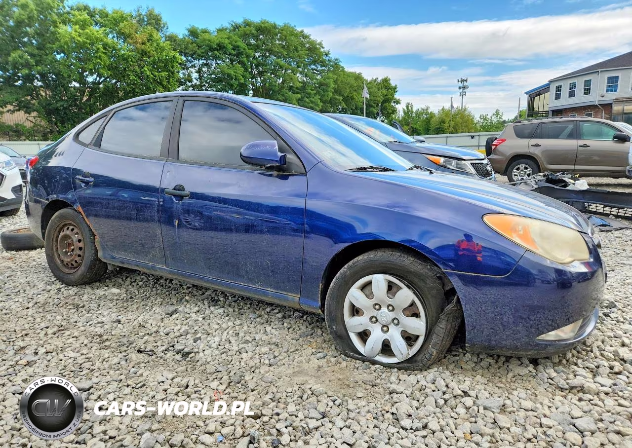 2008 Hyundai Elantra Gls VIN:KMHDU46D28U569374 - 4