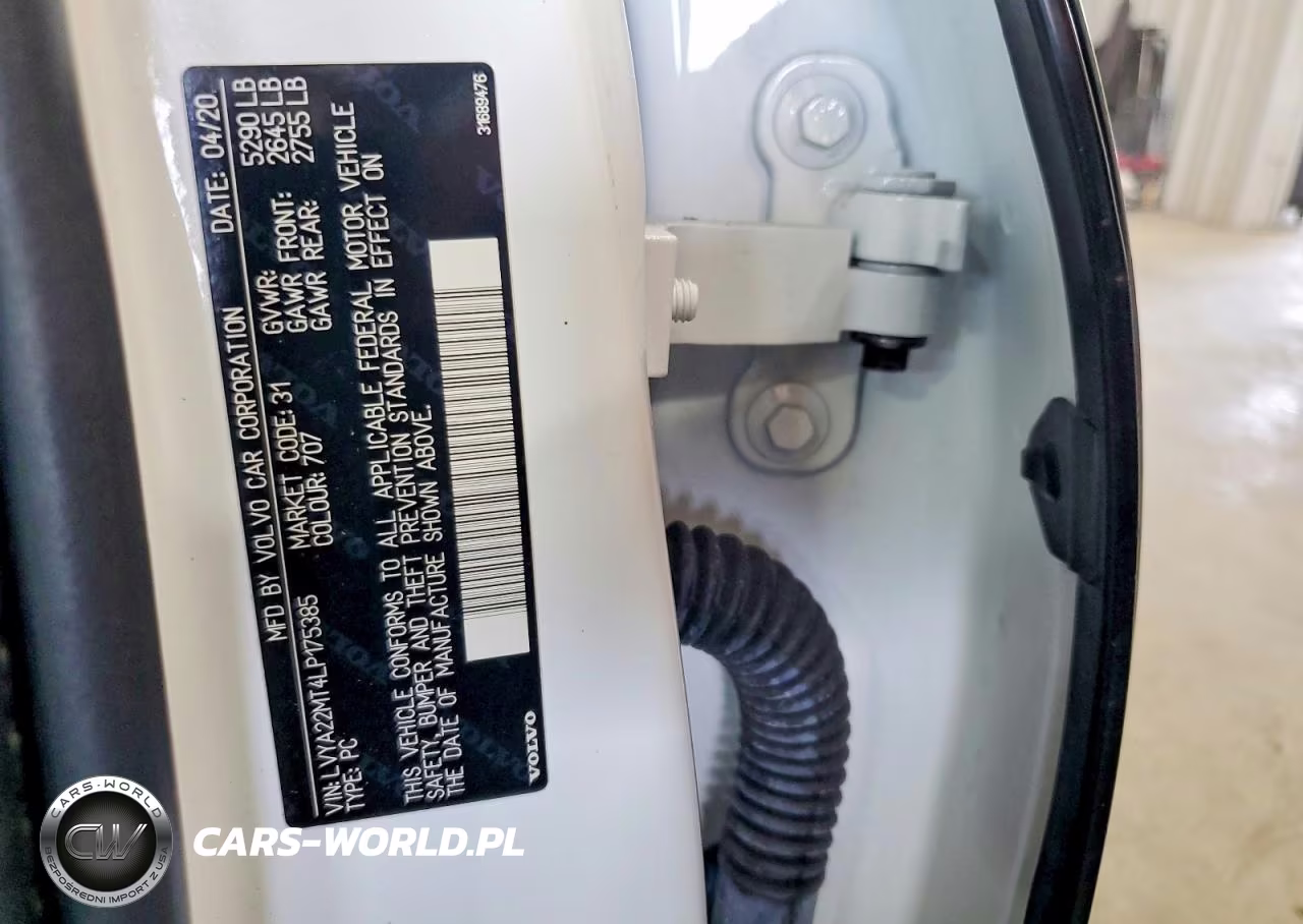 2020 Volvo S90 T6 Ocean Race VIN:LVYA22MT4LP175385 - 12