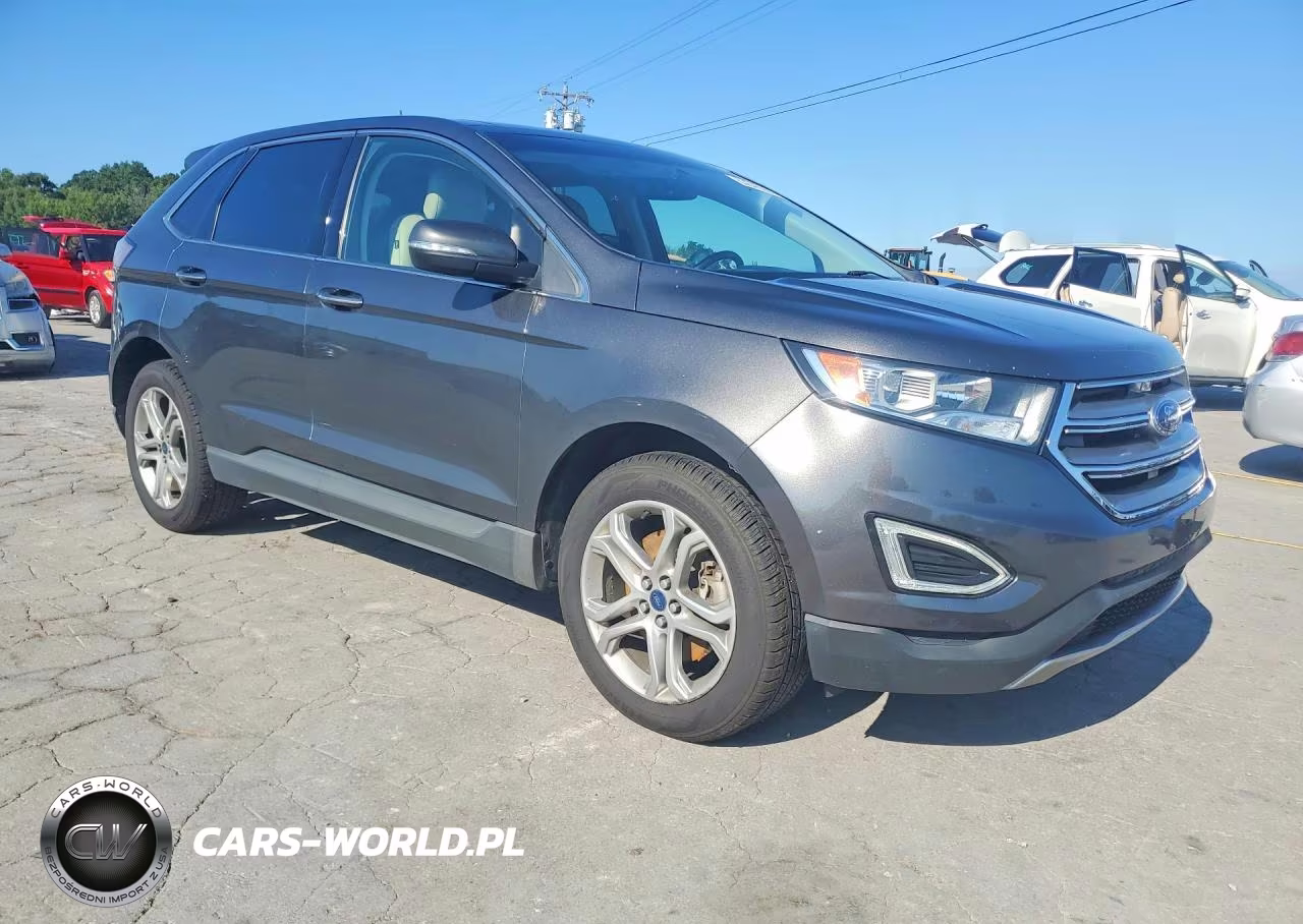 2017 Ford Edge Titanium VIN:2FMPK4K94HBB59458 - 4