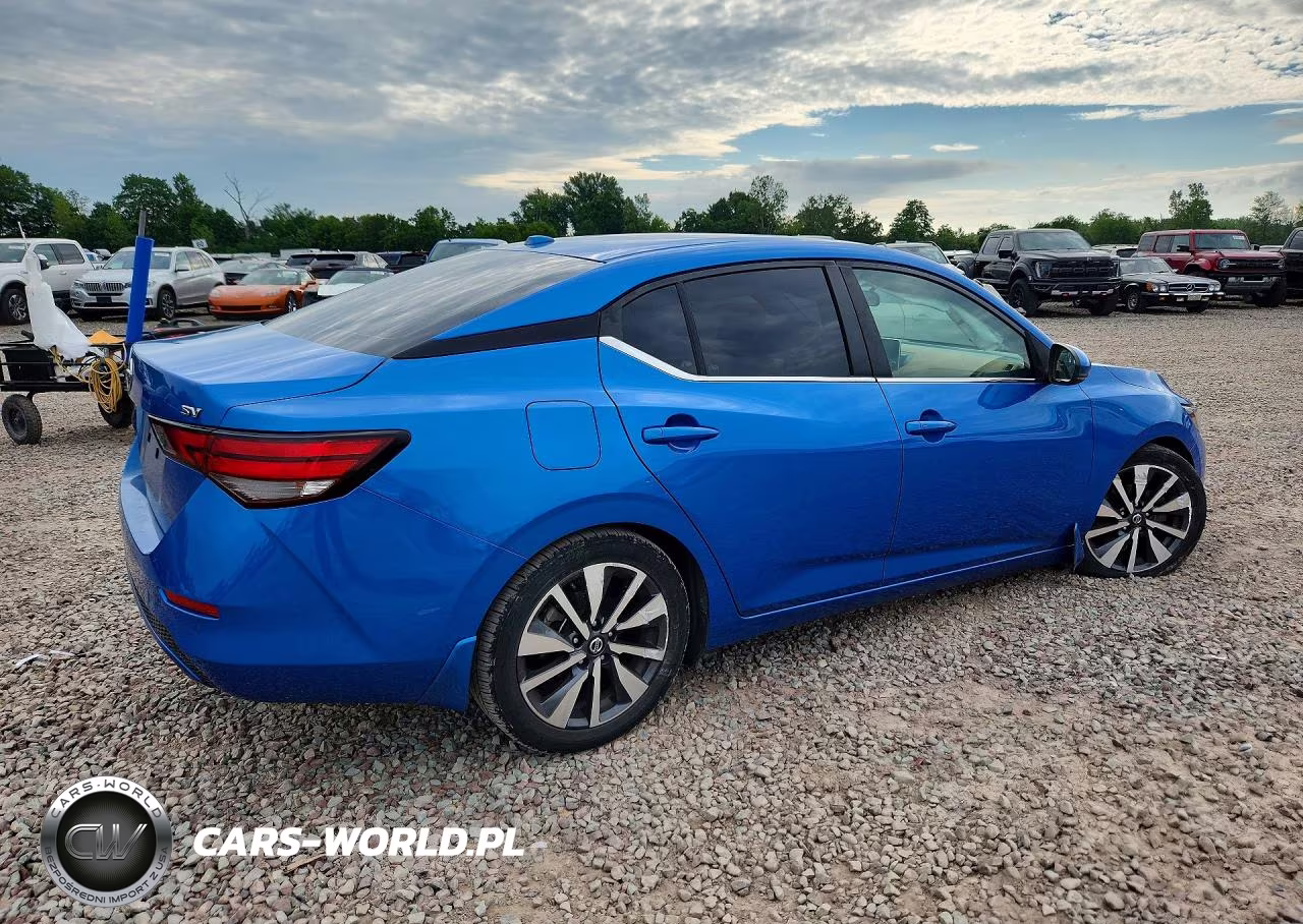 2020 Nissan Sentra Sv VIN:3N1AB8CV6LY234869 - 3
