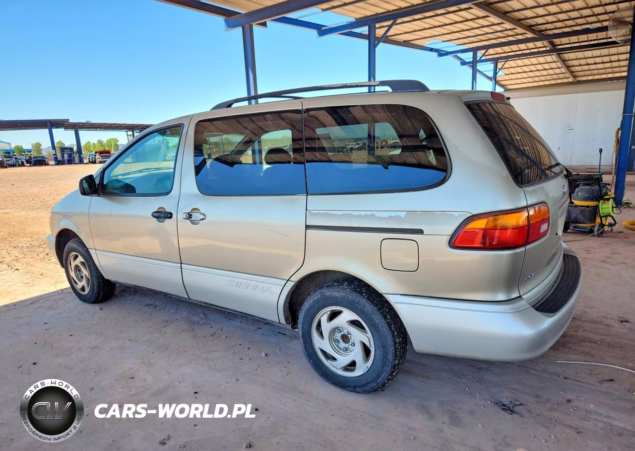 2000 Toyota Sienna Xle VIN:4T3ZF13C3YU259297 - 2