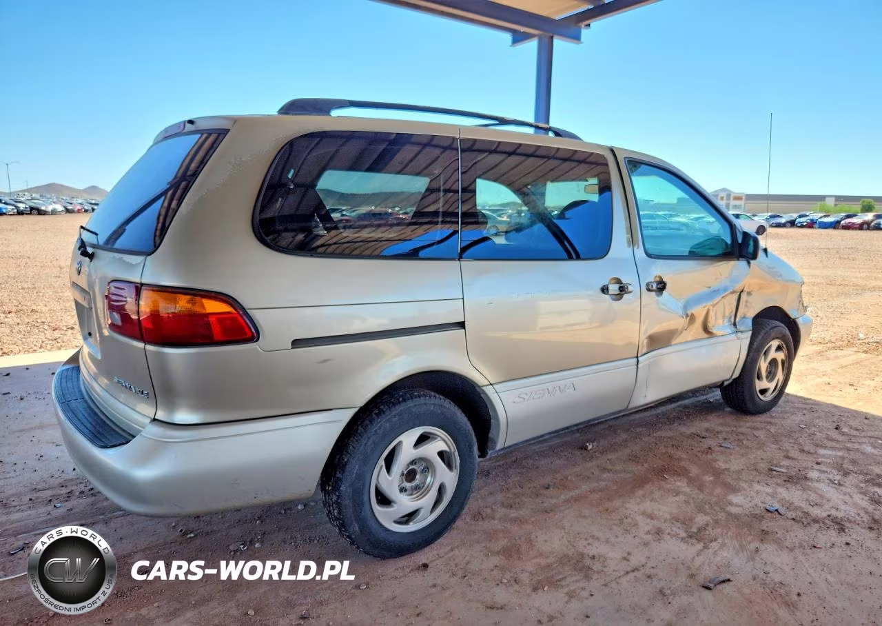 2000 Toyota Sienna Xle VIN:4T3ZF13C3YU259297 - 3