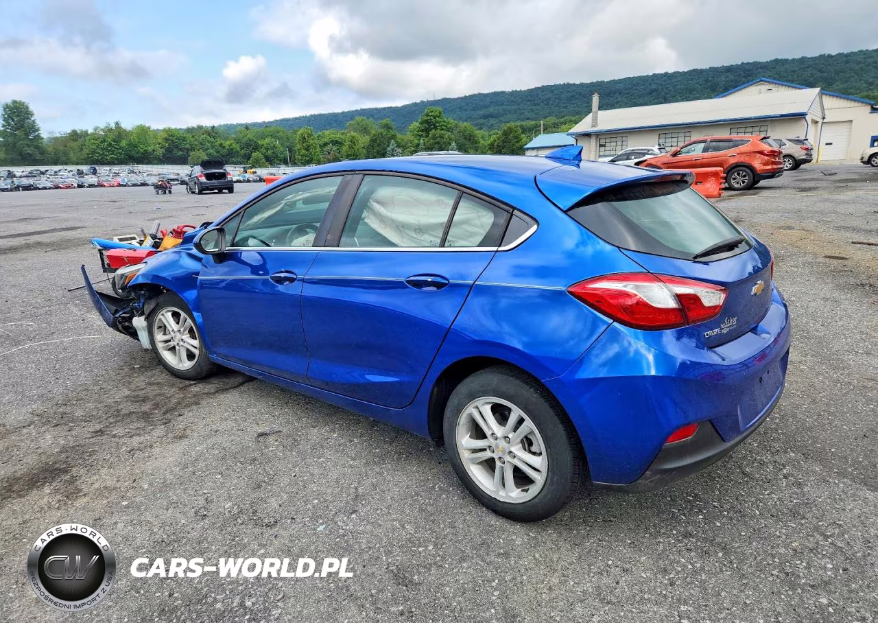 2017 Chevrolet Cruze Lt VIN:3G1BE6SMXHS554527 - 2