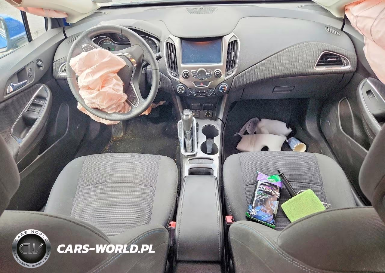 2017 Chevrolet Cruze Lt VIN:3G1BE6SMXHS554527 - 8