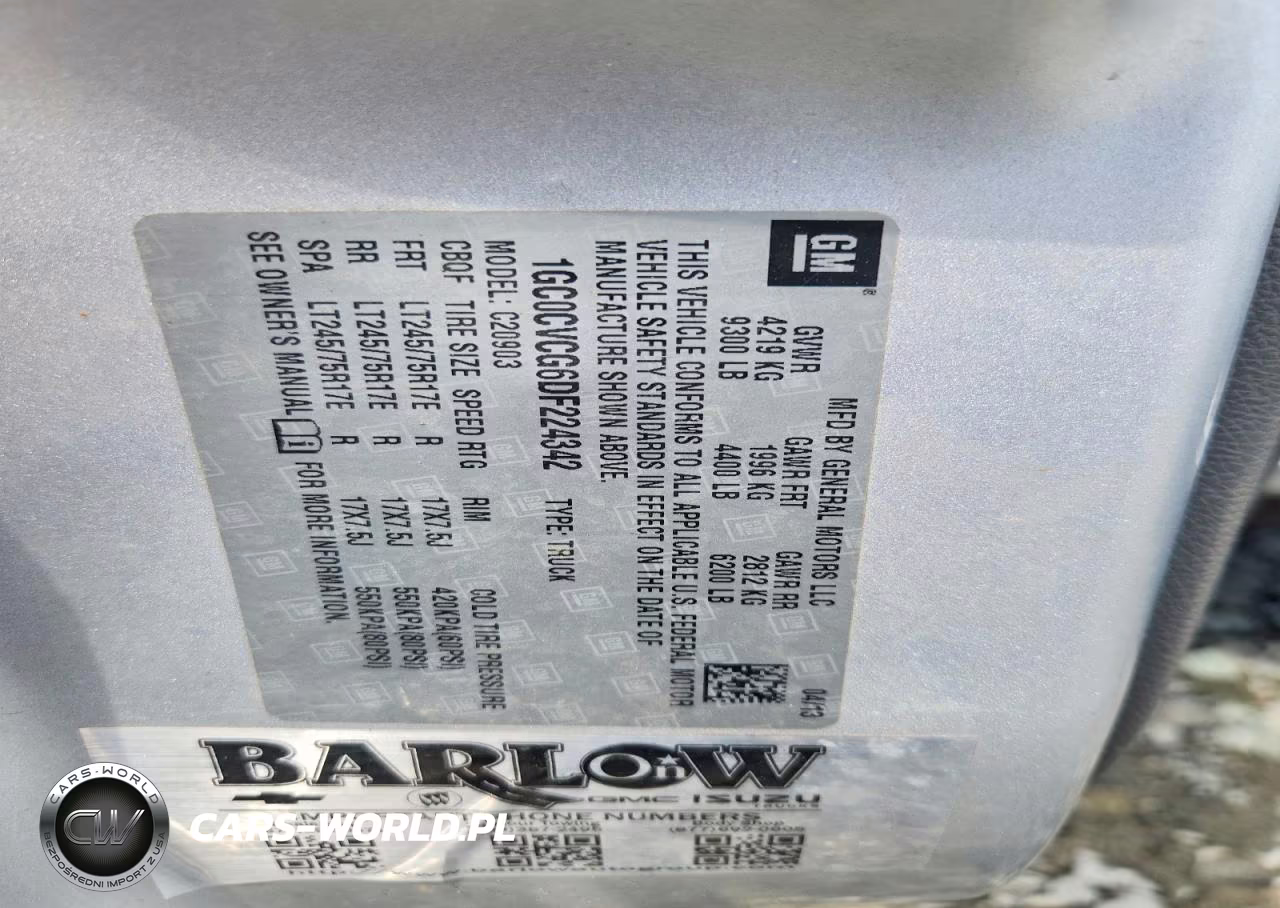 2013 Chevrolet Silverado C2500 Heavy Duty VIN:1GC0CVCG6DF224342 - 12