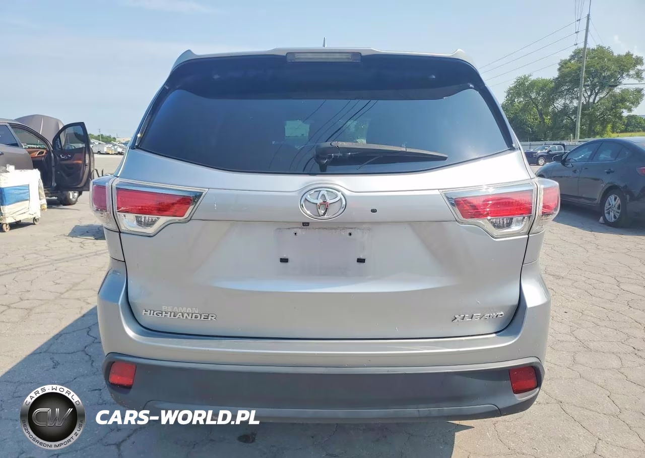 2016 Toyota Highlander Xle VIN:5TDJKRFH7GS324585 - 6
