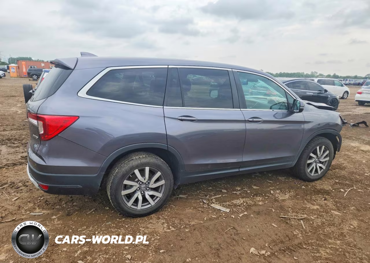 2020 Honda Pilot Exl VIN:5FNYF6H55LB049138 - 3