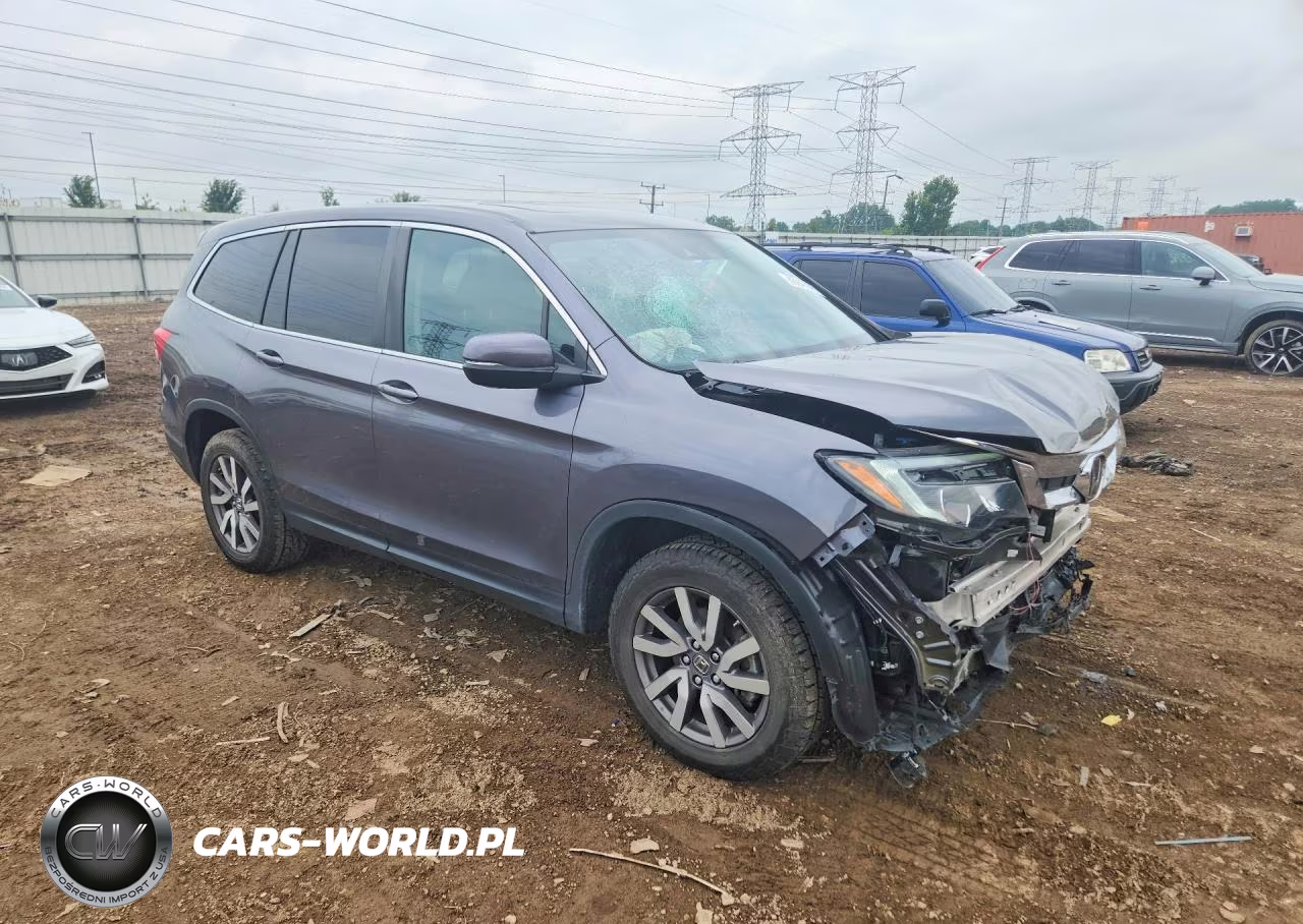 2020 Honda Pilot Exl VIN:5FNYF6H55LB049138 - 4