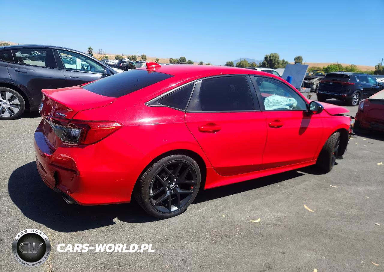 2022 Honda Civic Sport VIN:2HGFE2F53NH500474 - 3