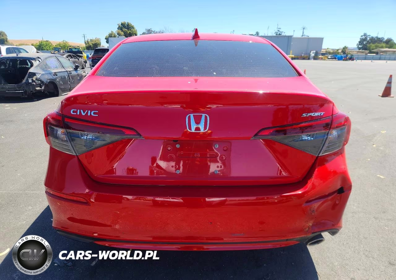 2022 Honda Civic Sport VIN:2HGFE2F53NH500474 - 6