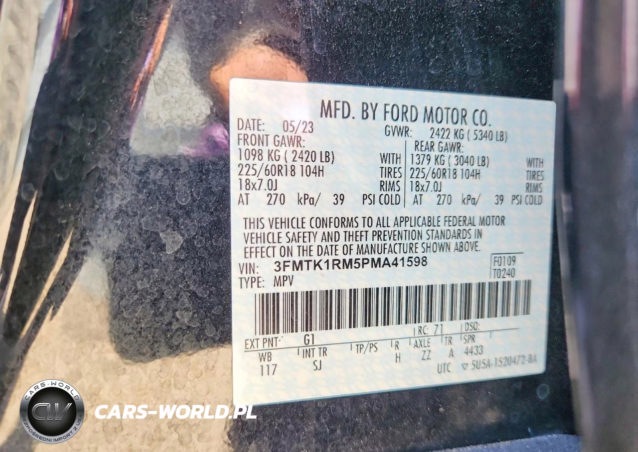 2023 Ford Mustang Mach-E Select VIN:3FMTK1RM5PMA41598 - 13