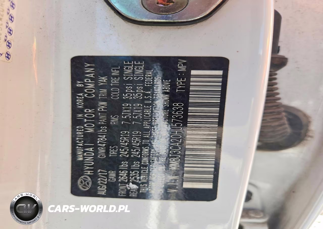 2017 Hyundai Tucson Value VIN:KM8J3CA20HU573638 - 13