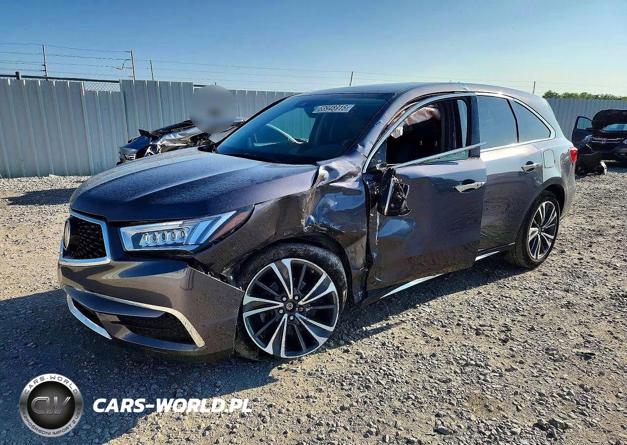 2019 Acura Mdx Technology VIN:5J8YD4H71KL019031 - 1