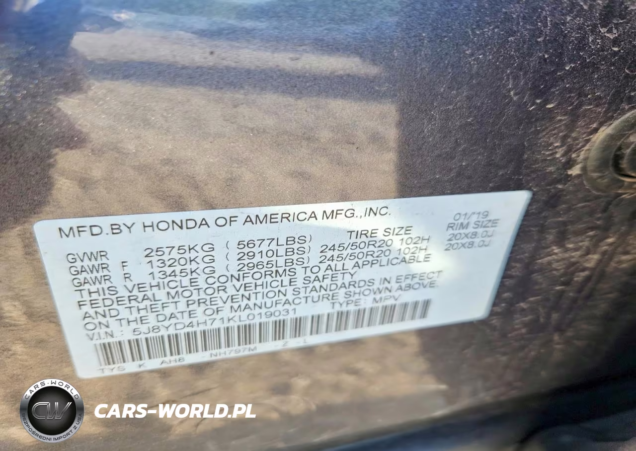 2019 Acura Mdx Technology VIN:5J8YD4H71KL019031 - 13