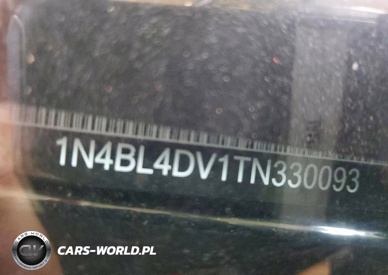 2026 Nissan Altima Sv VIN:1N4BL4DV1TN330093 - 12