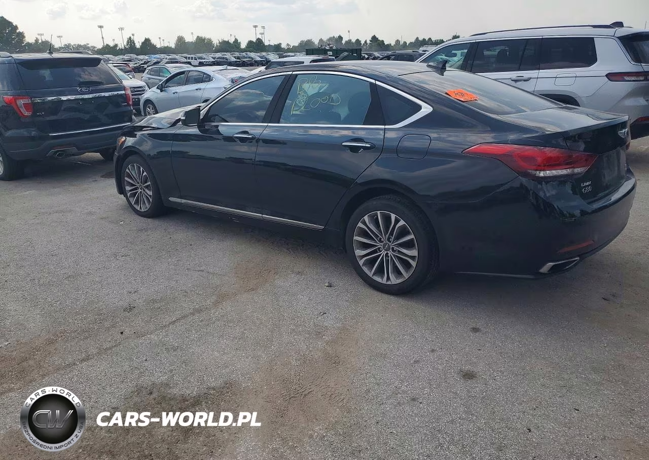 2017 Genesis G80 3.8 VIN:KMHGN4JE4HU189236 - 2