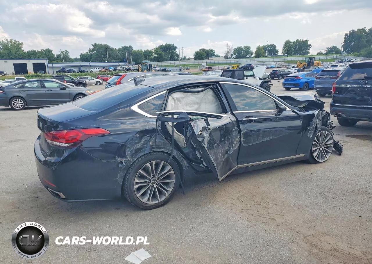2017 Genesis G80 3.8 VIN:KMHGN4JE4HU189236 - 3