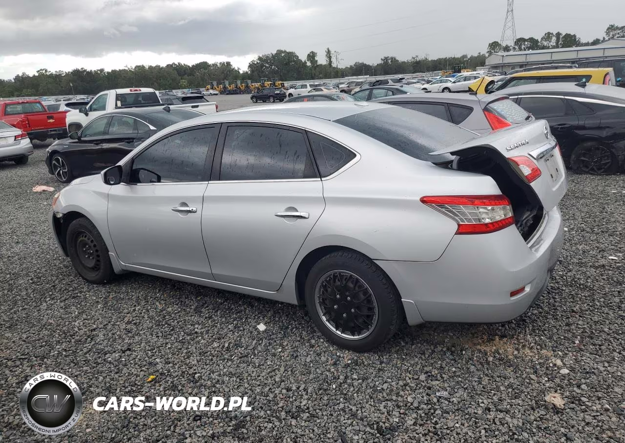 2015 Nissan Sentra Sv VIN:3N1AB7AP6FL658357 - 2
