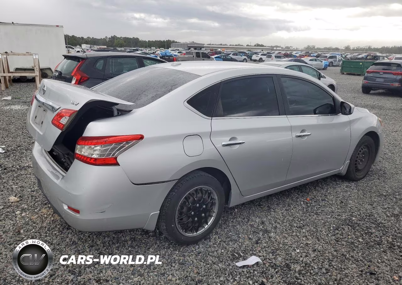 2015 Nissan Sentra Sv VIN:3N1AB7AP6FL658357 - 3