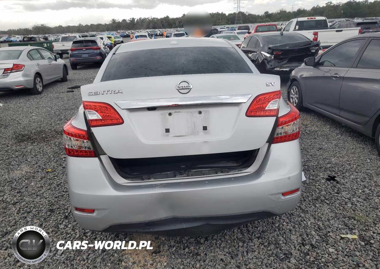 2015 Nissan Sentra Sv VIN:3N1AB7AP6FL658357 - 6