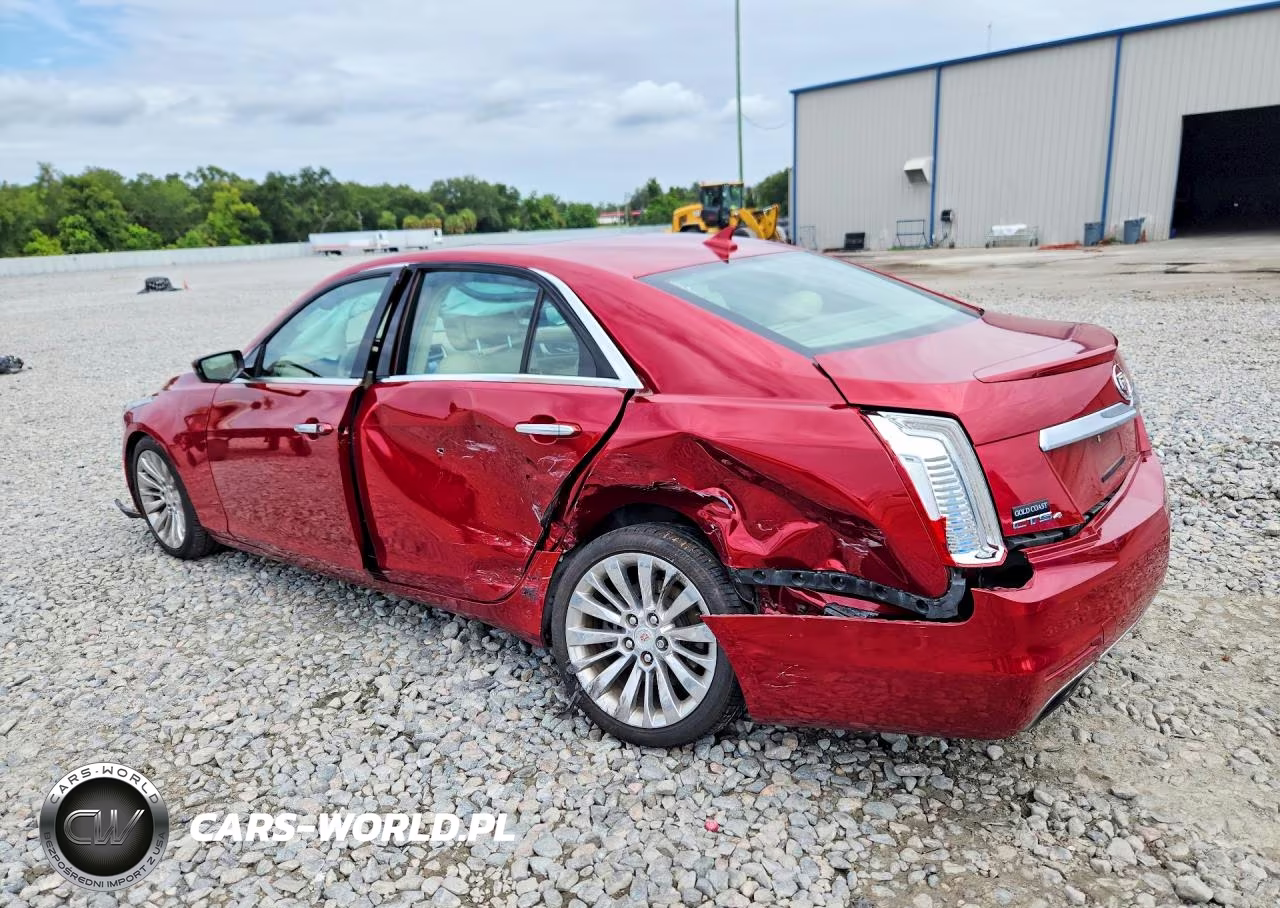 2014 Cadillac Cts Luxury Collection VIN:1G6AX5SX0E0197642 - 2